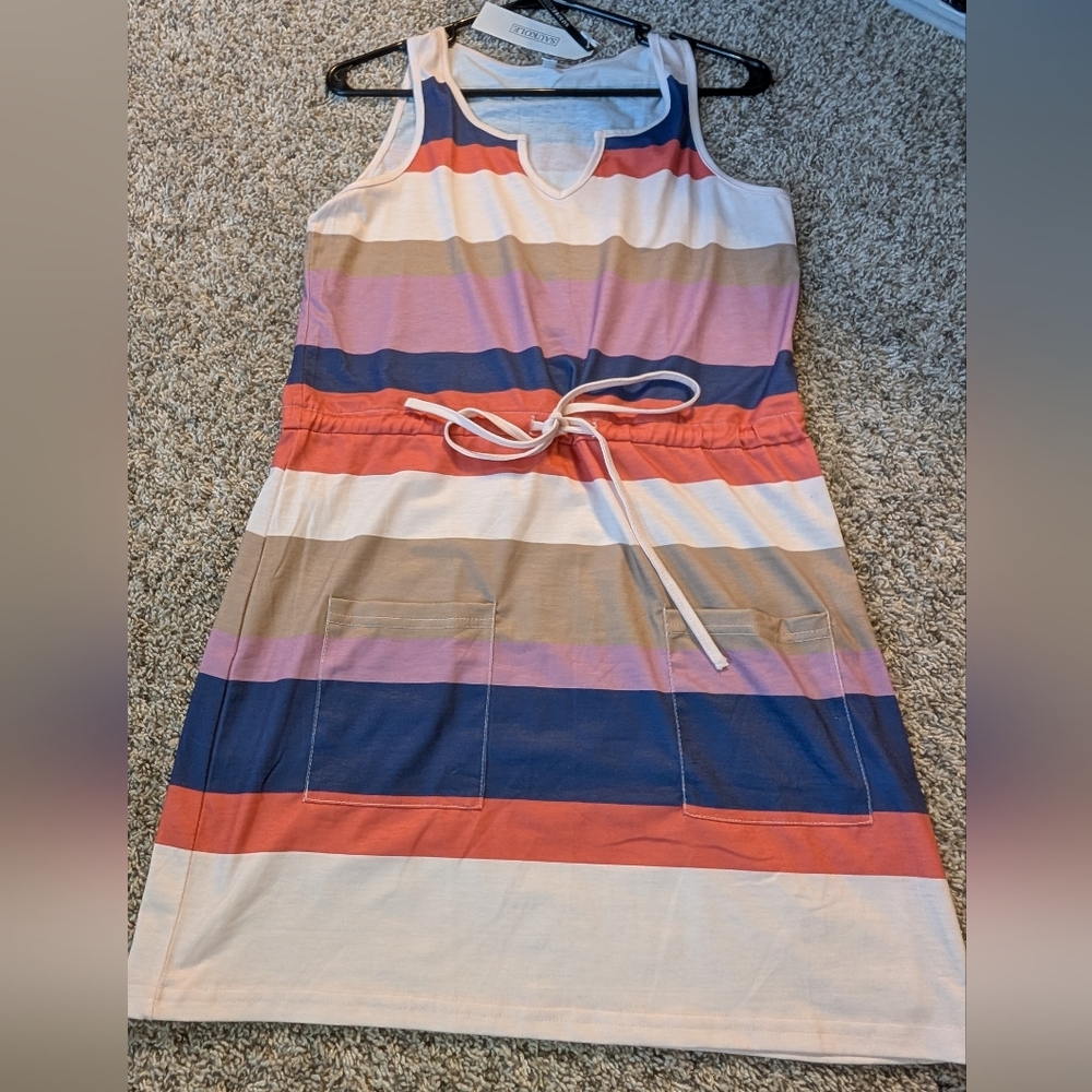 Striped Romper Nwt